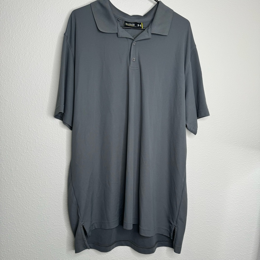 Under Armour Grey Polo Shirt